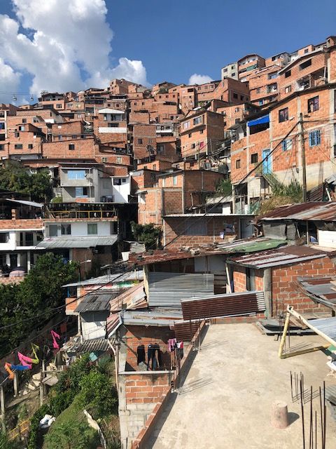 Percorsi di sport popolare a Comuna 13, Medellín